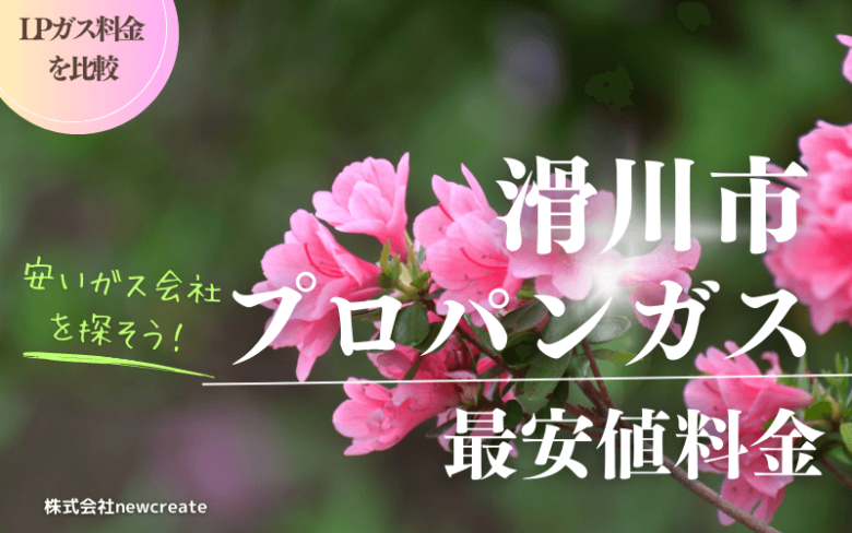 滑川市のプロパンガス平均価格と最安値料金【安い会社を探す】