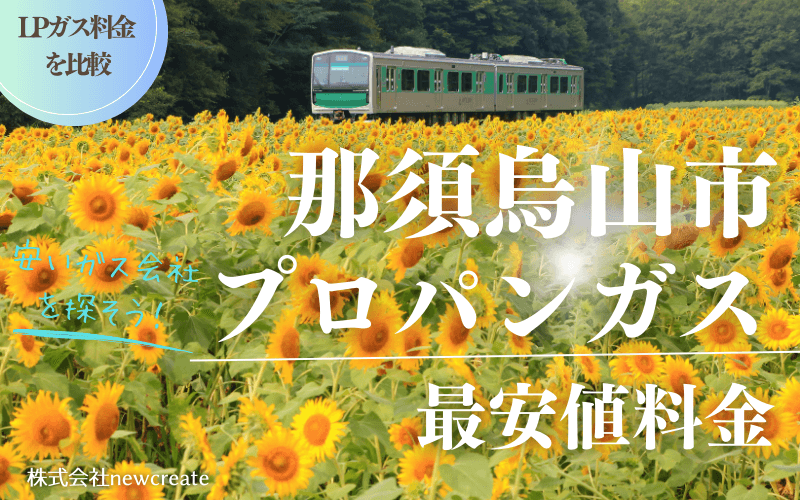 那須烏山市のプロパンガス平均価格と最安値料金