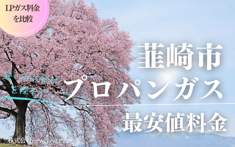 韮崎市のプロパンガス料金