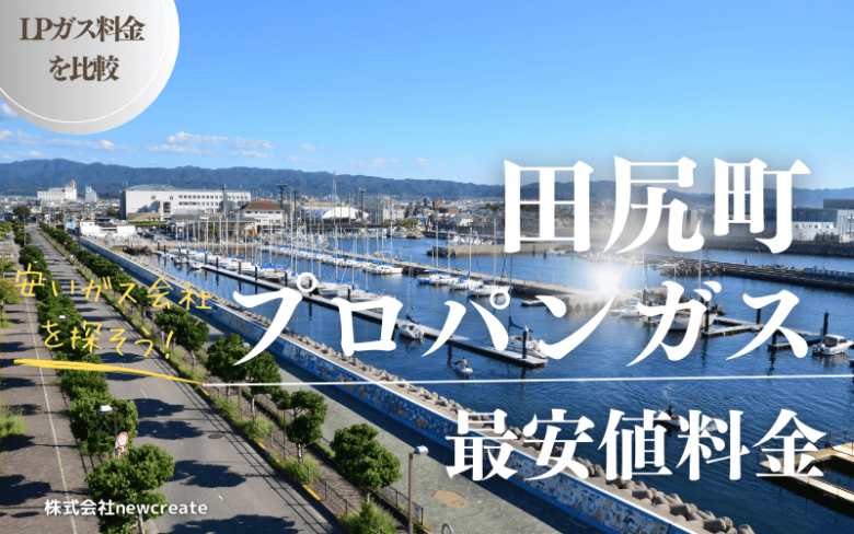 大阪府田尻町のプロパンガス平均価格と最安値料金