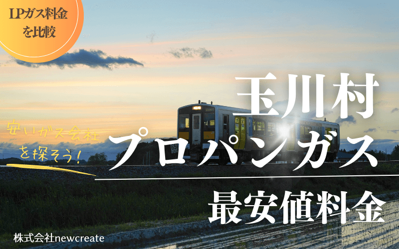 福島県玉川村のプロパンガス平均価格と最安値料金