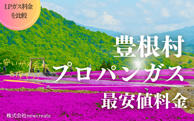 豊根村のプロパンガス料金