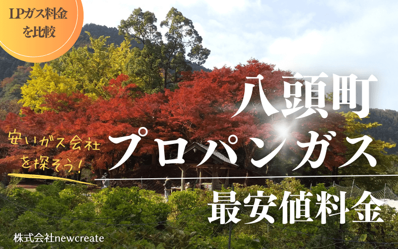 鳥取県八頭町のプロパンガス平均価格と最安値料金