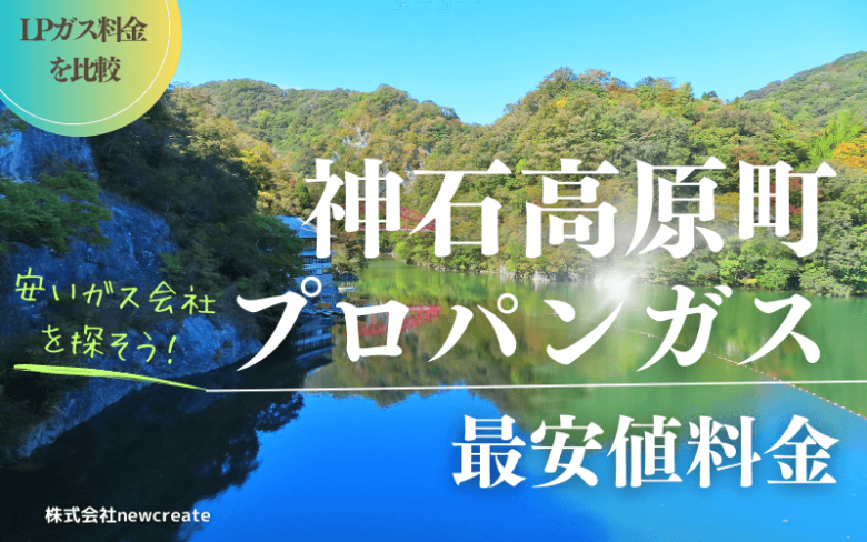 神石高原町のプロパンガス平均価格と最安値料金