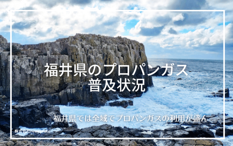 福井県のプロパンガス普及状況