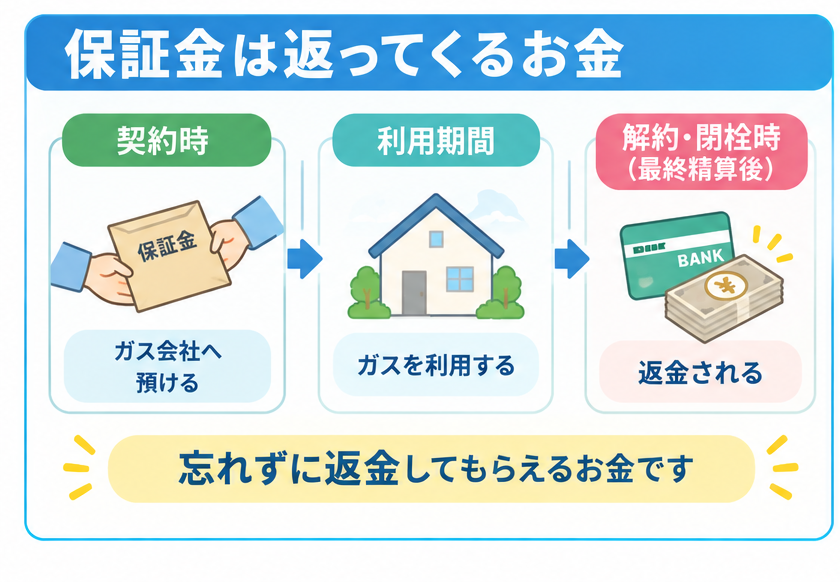 保証金は返ってくるお金